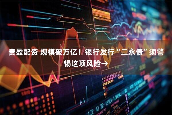 贵盈配资 规模破万亿！银行发行“二永债”须警惕这项风险→